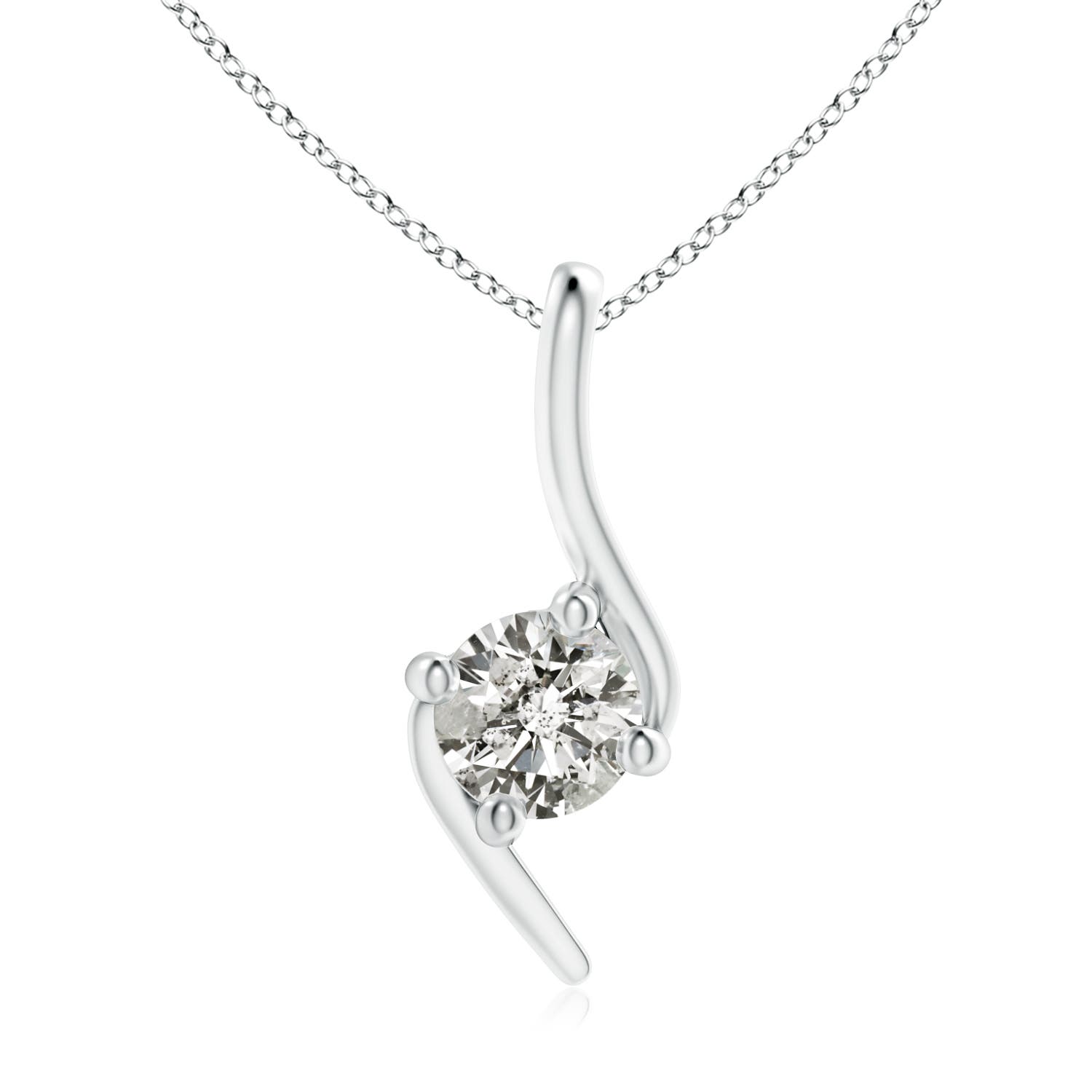 K, I3 / 0.5 CT / 14 KT White Gold