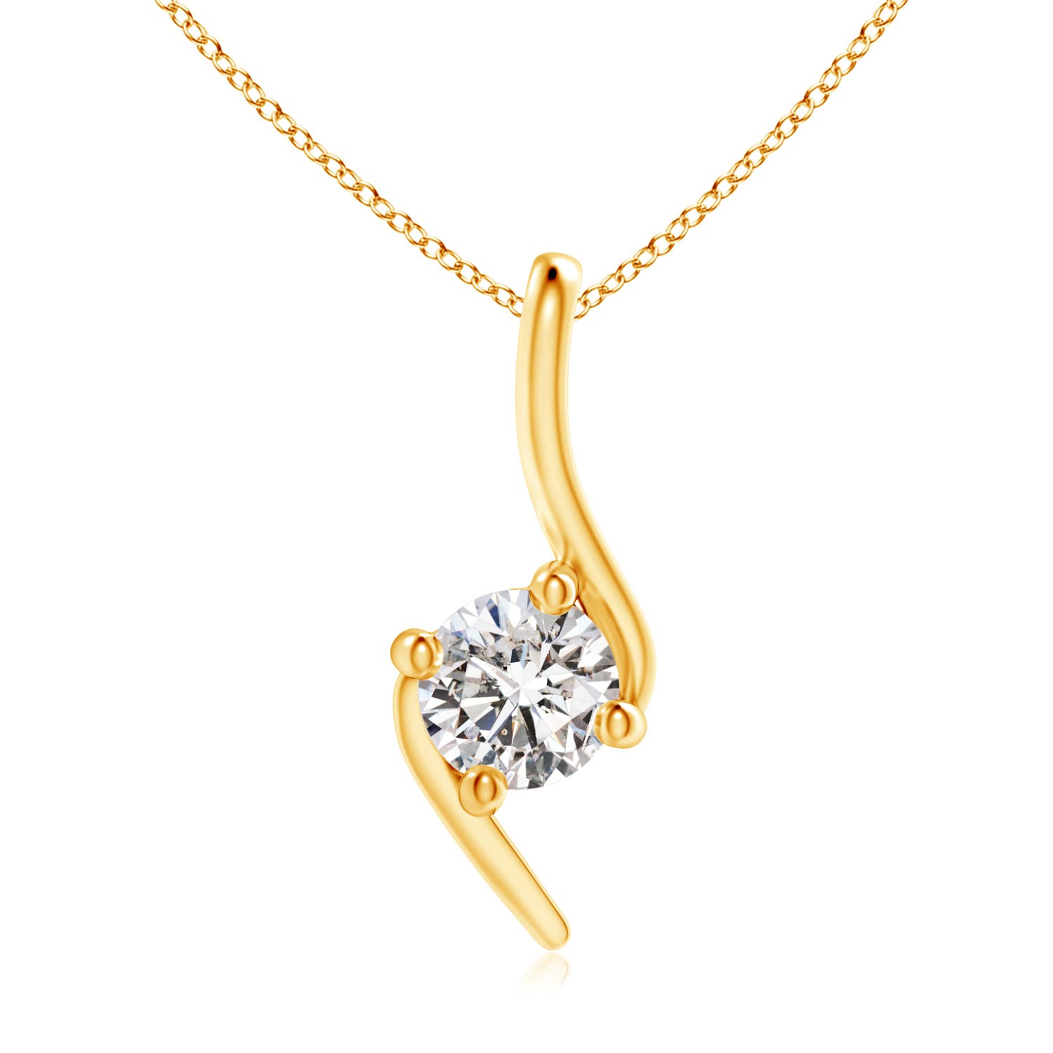 I-J, I1-I2 / 0.5 CT / 14 KT Yellow Gold