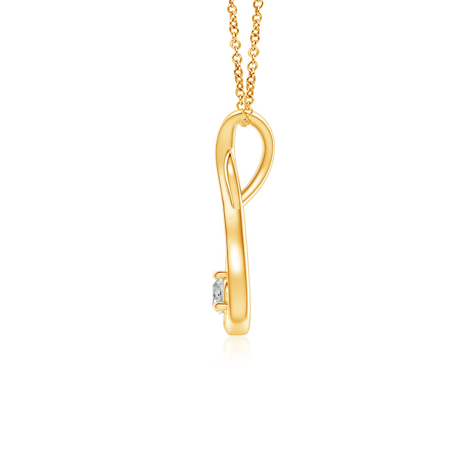 K, I3 / 0.07 CT / 14 KT Yellow Gold