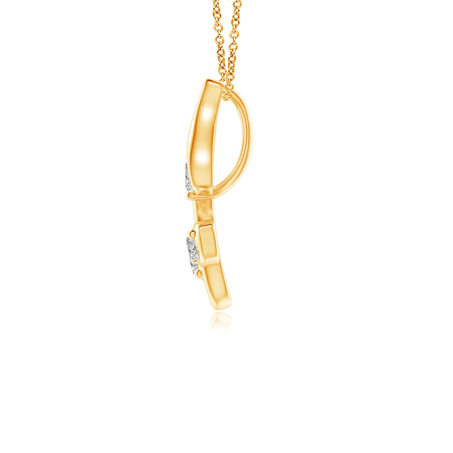 K, I3 / 0.06 CT / 14 KT Yellow Gold