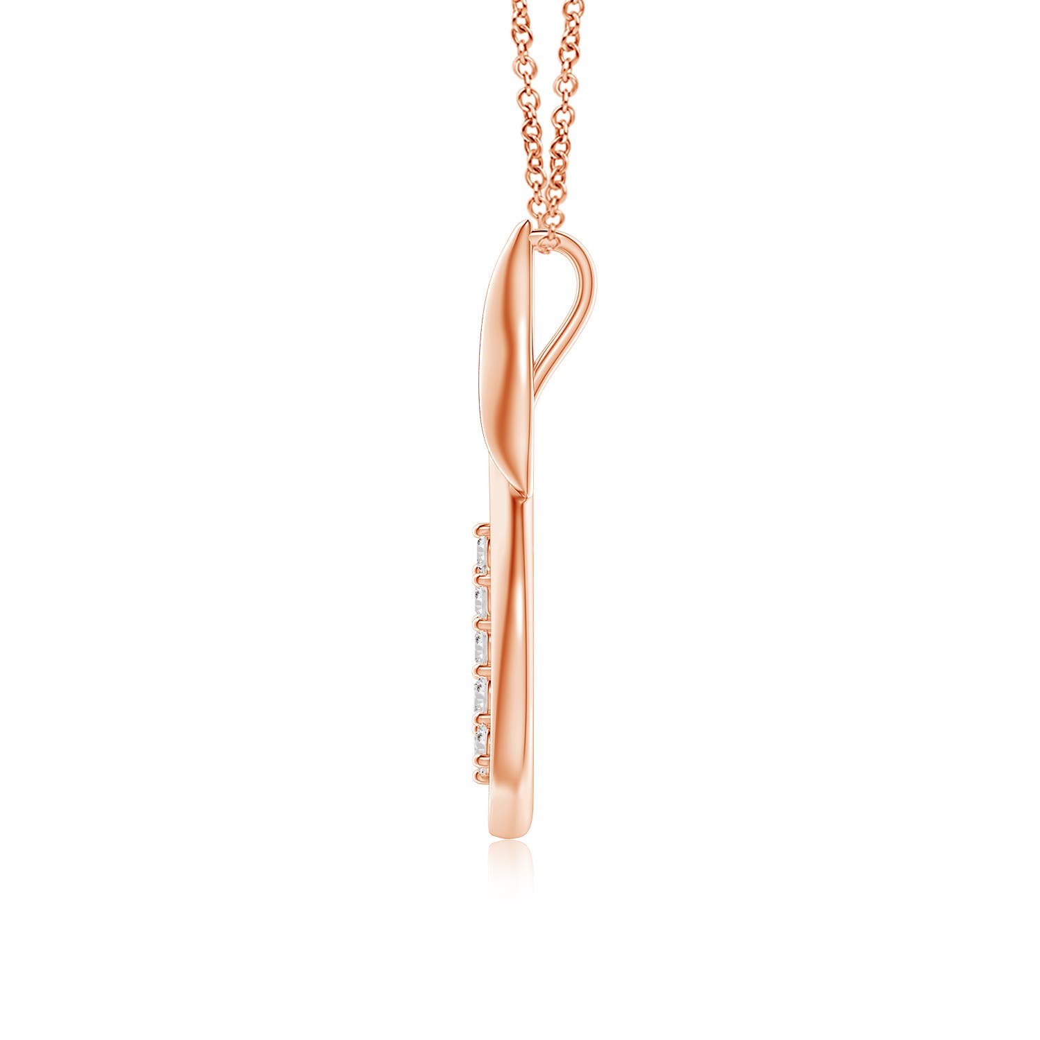 I-J, I1-I2 / 0.13 CT / 14 KT Rose Gold