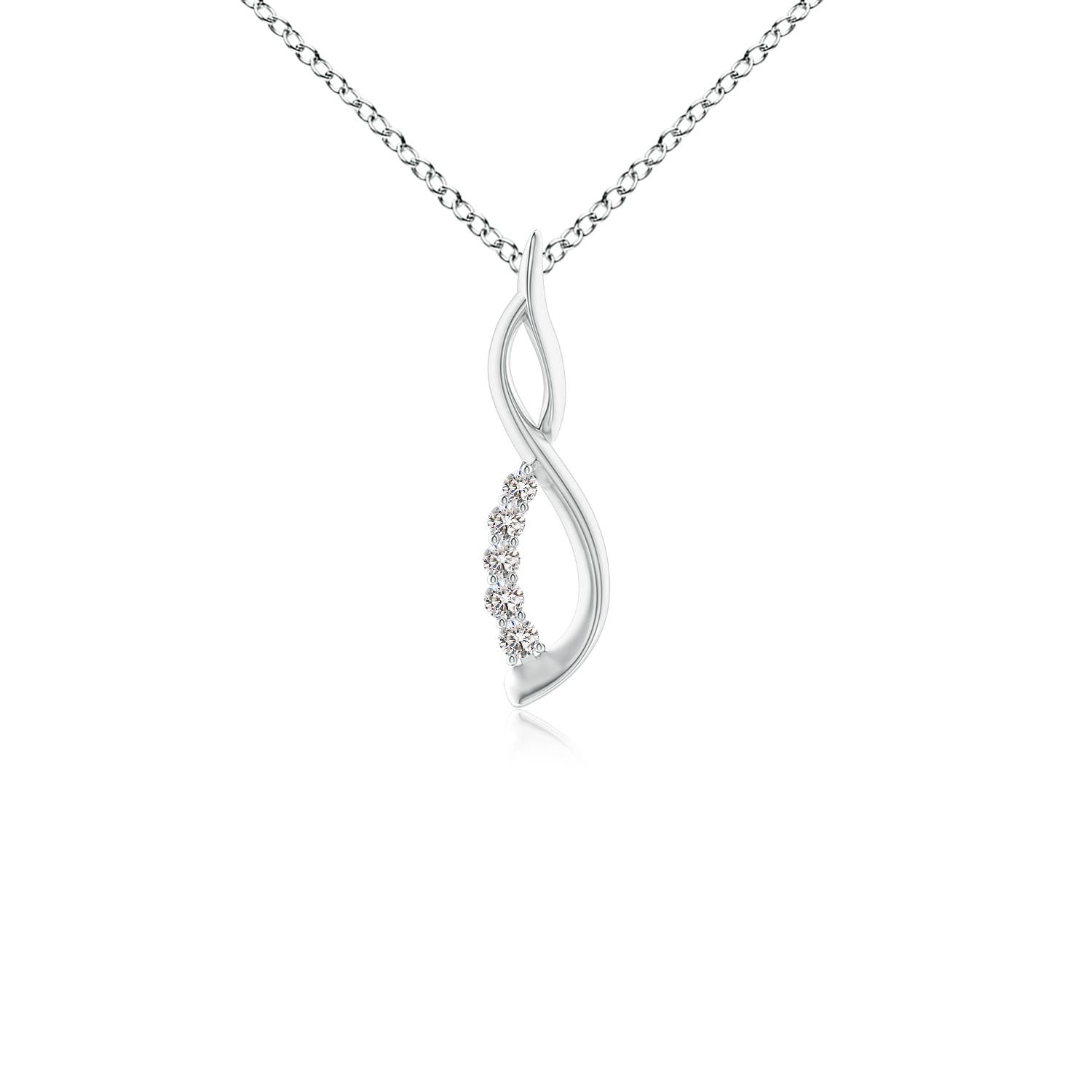 I-J, I1-I2 / 0.05 CT / 14 KT White Gold