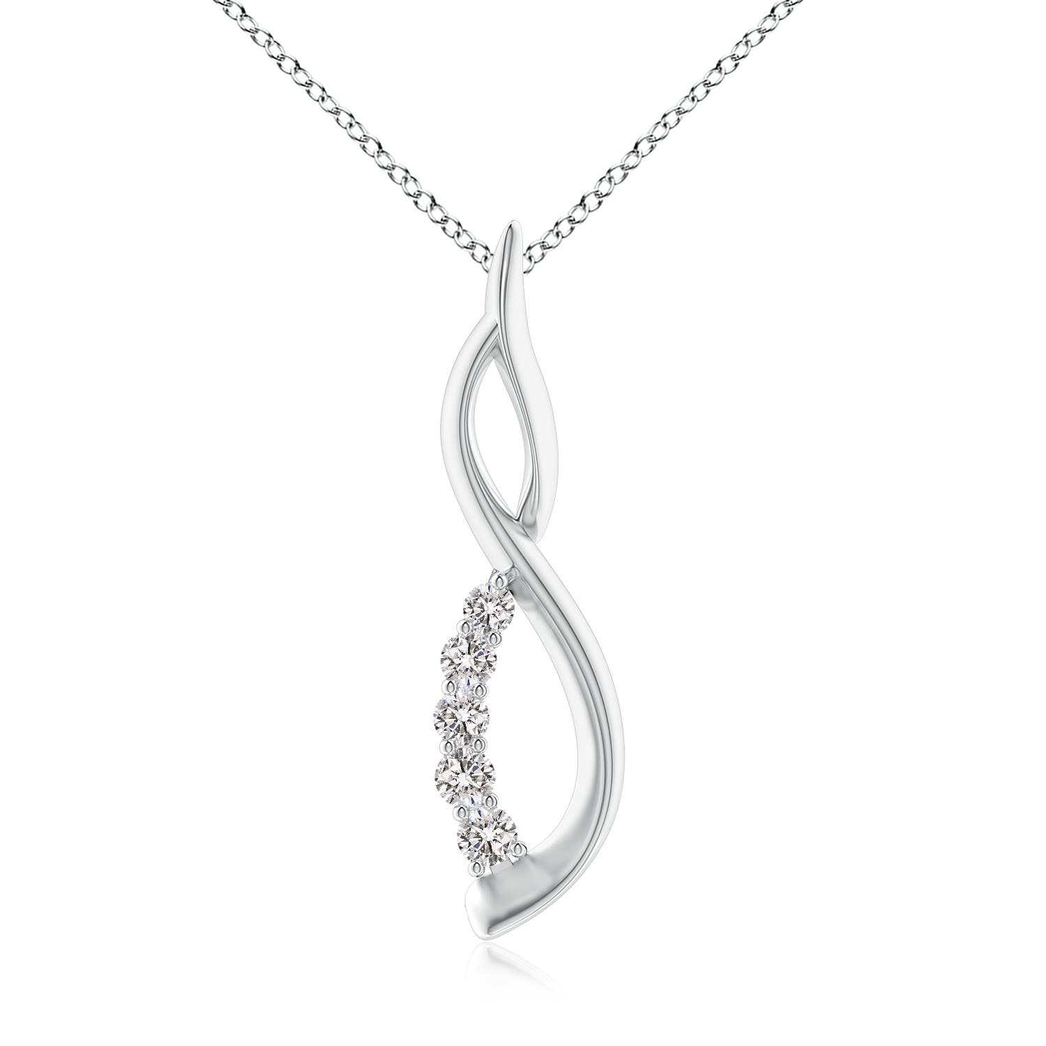 I-J, I1-I2 / 0.2 CT / 14 KT White Gold