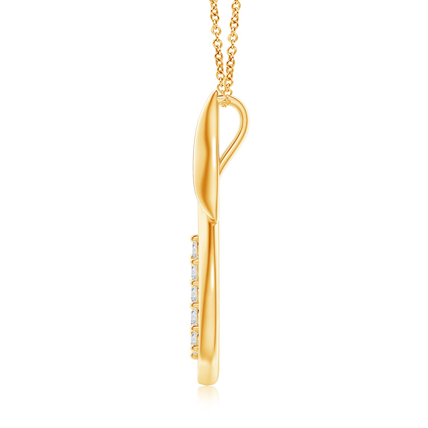 H, SI2 / 0.2 CT / 14 KT Yellow Gold