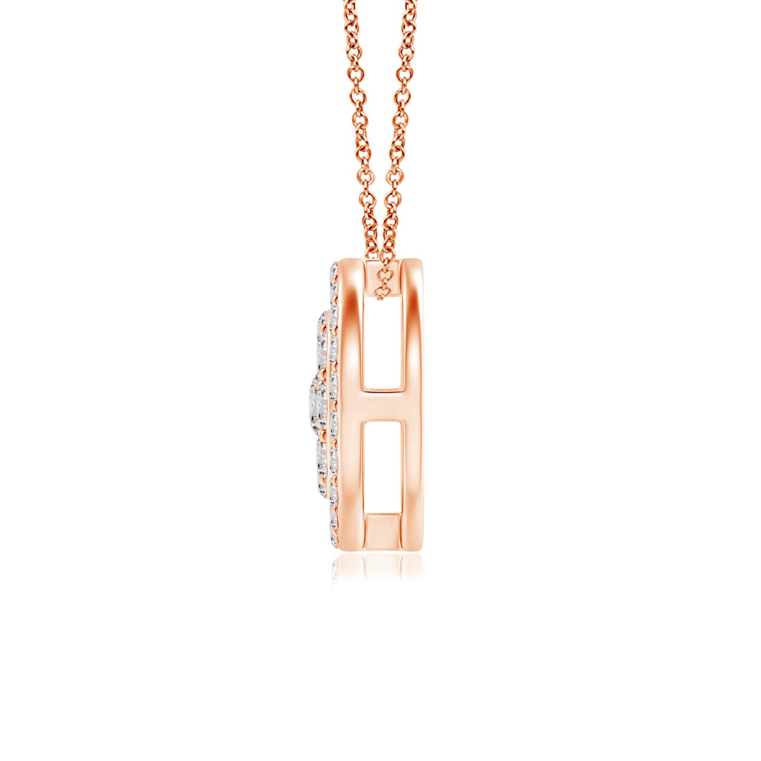 I-J, I1-I2 / 0.48 CT / 14 KT Rose Gold