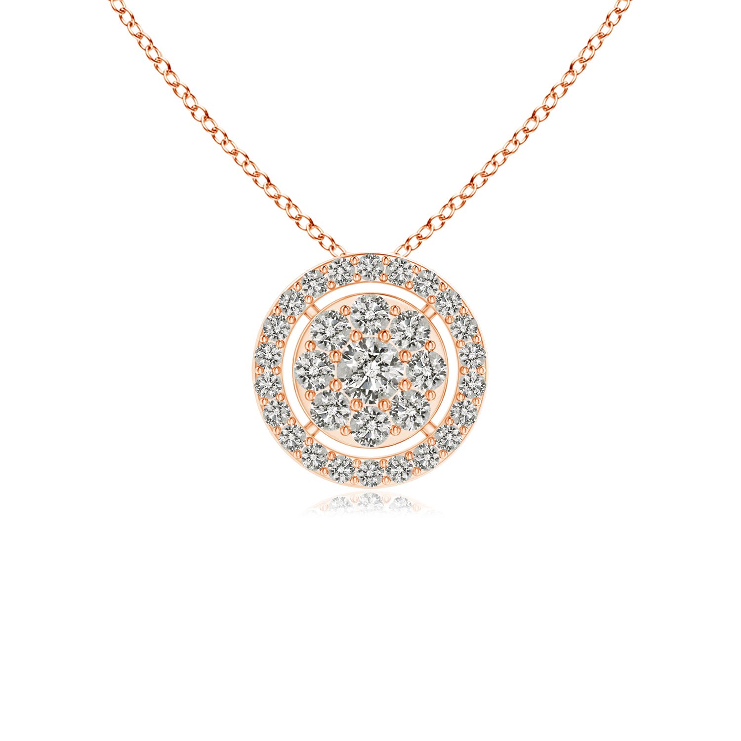 K, I3 / 0.27 CT / 14 KT Rose Gold