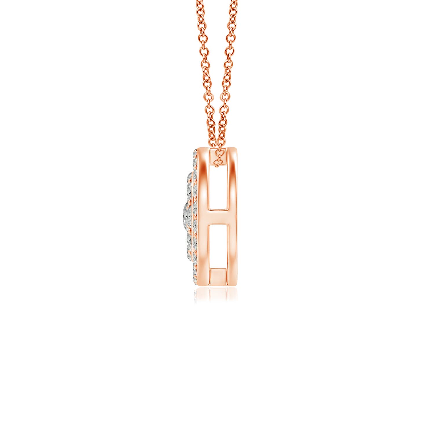 K, I3 / 0.27 CT / 14 KT Rose Gold