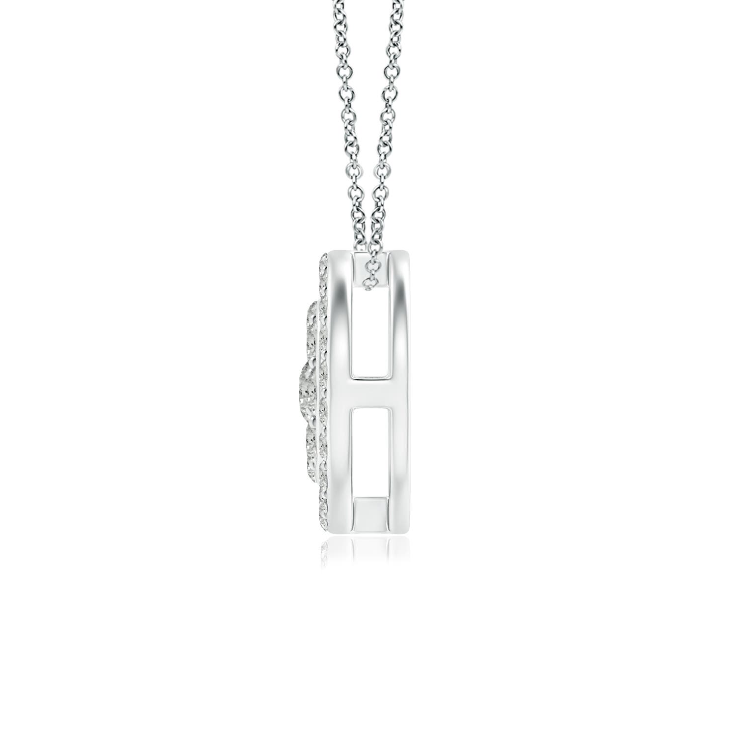 K, I3 / 0.48 CT / 14 KT White Gold