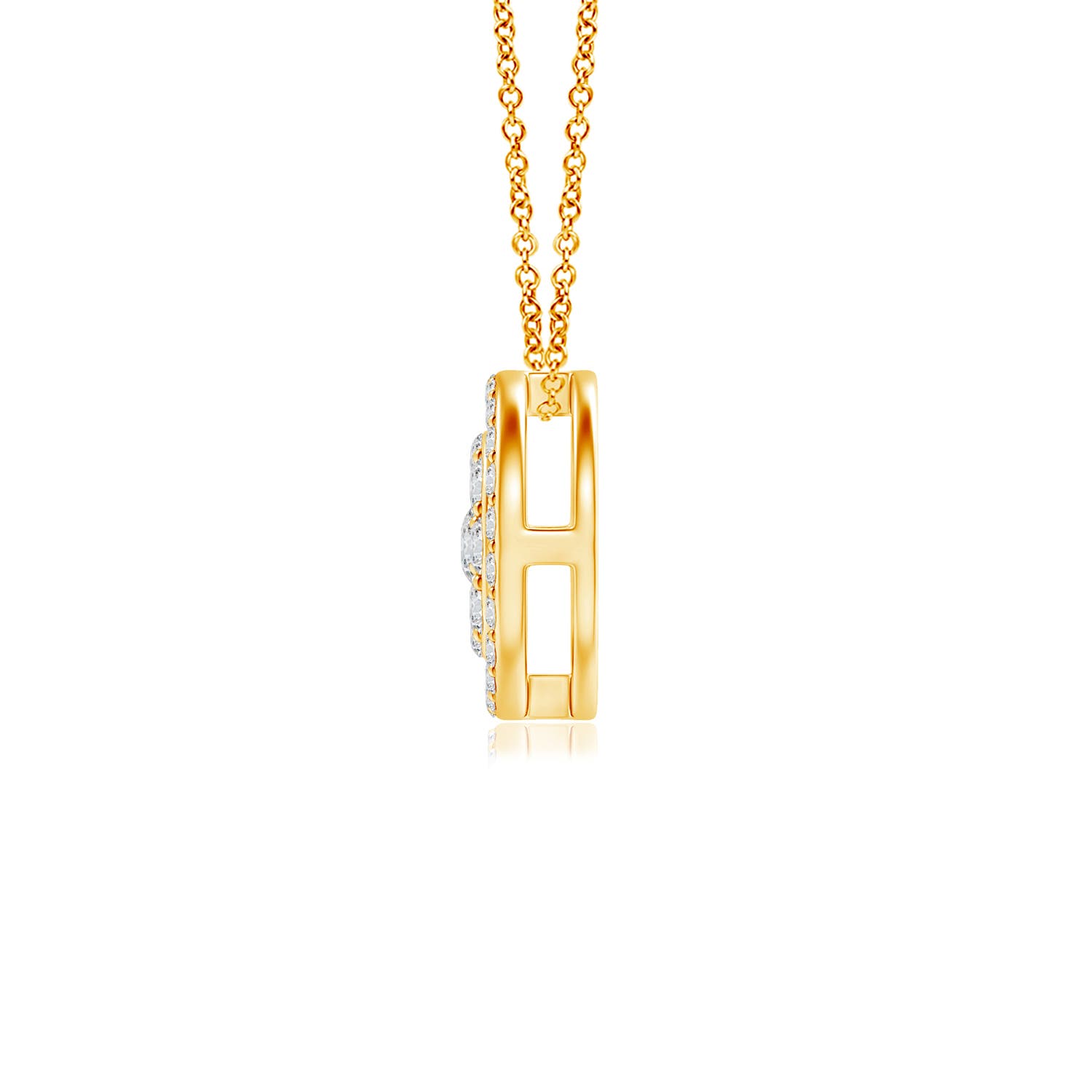 H, SI2 / 0.27 CT / 14 KT Yellow Gold