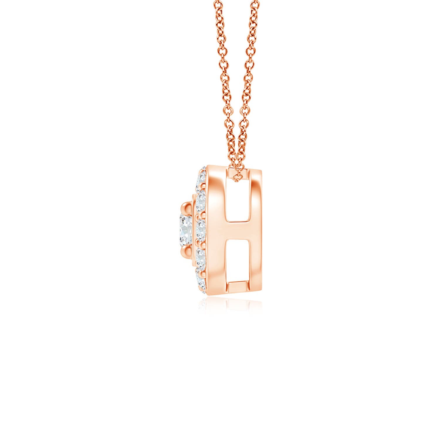 G, VS2 / 0.29 CT / 14 KT Rose Gold