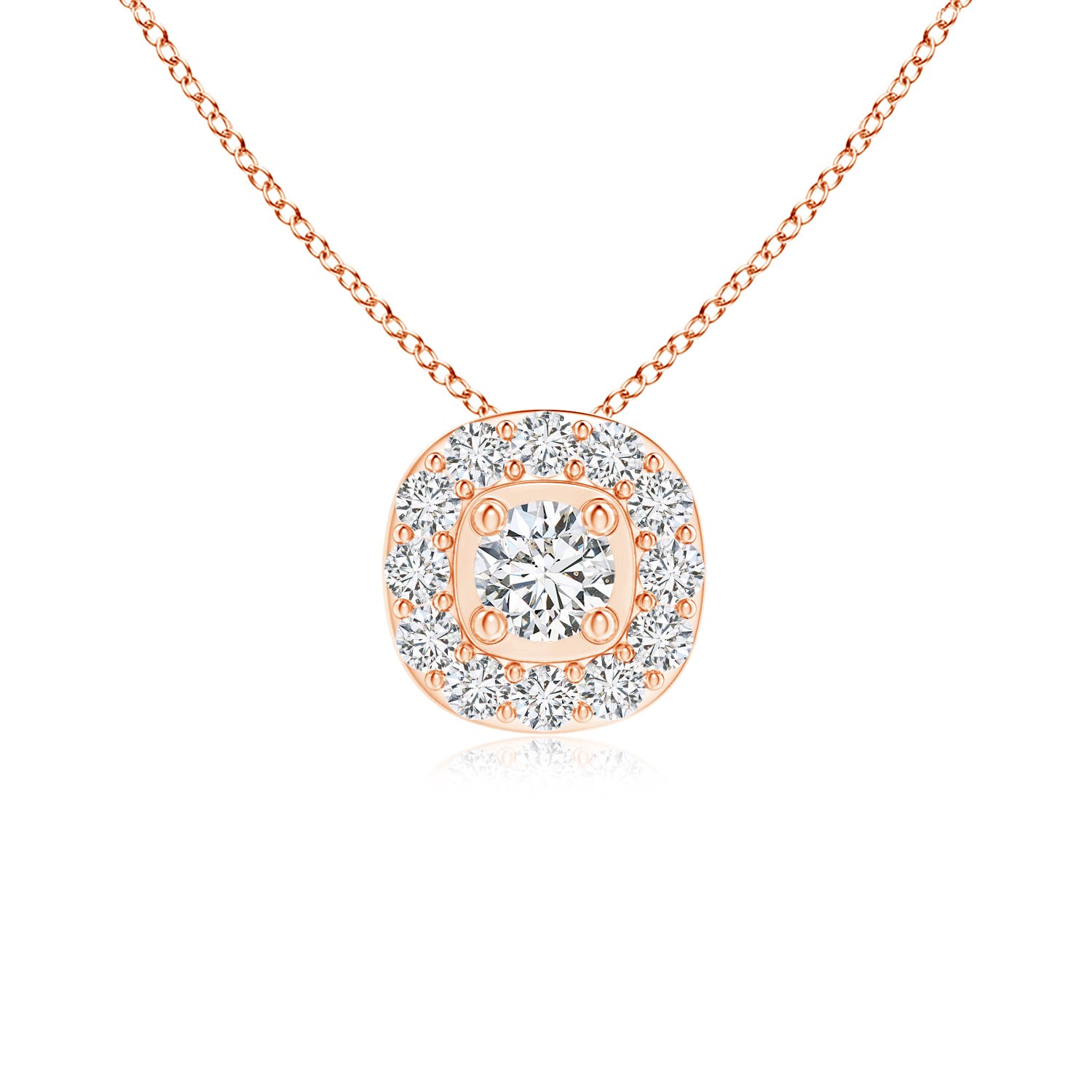 H, SI2 / 0.29 CT / 14 KT Rose Gold