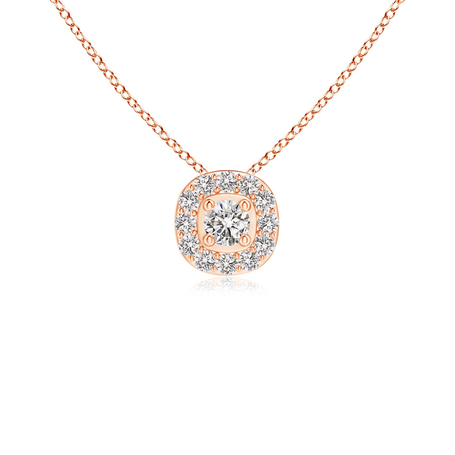 I-J, I1-I2 / 0.17 CT / 14 KT Rose Gold