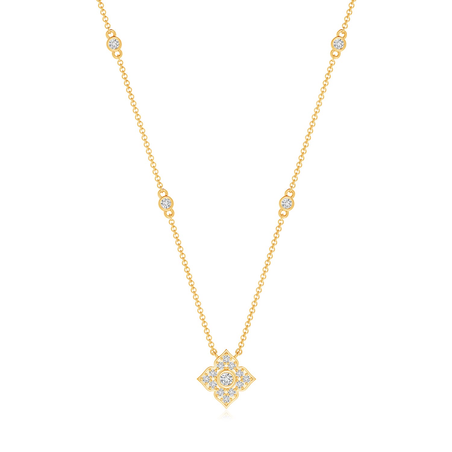 H, SI2 / 0.26 CT / 14 KT Yellow Gold