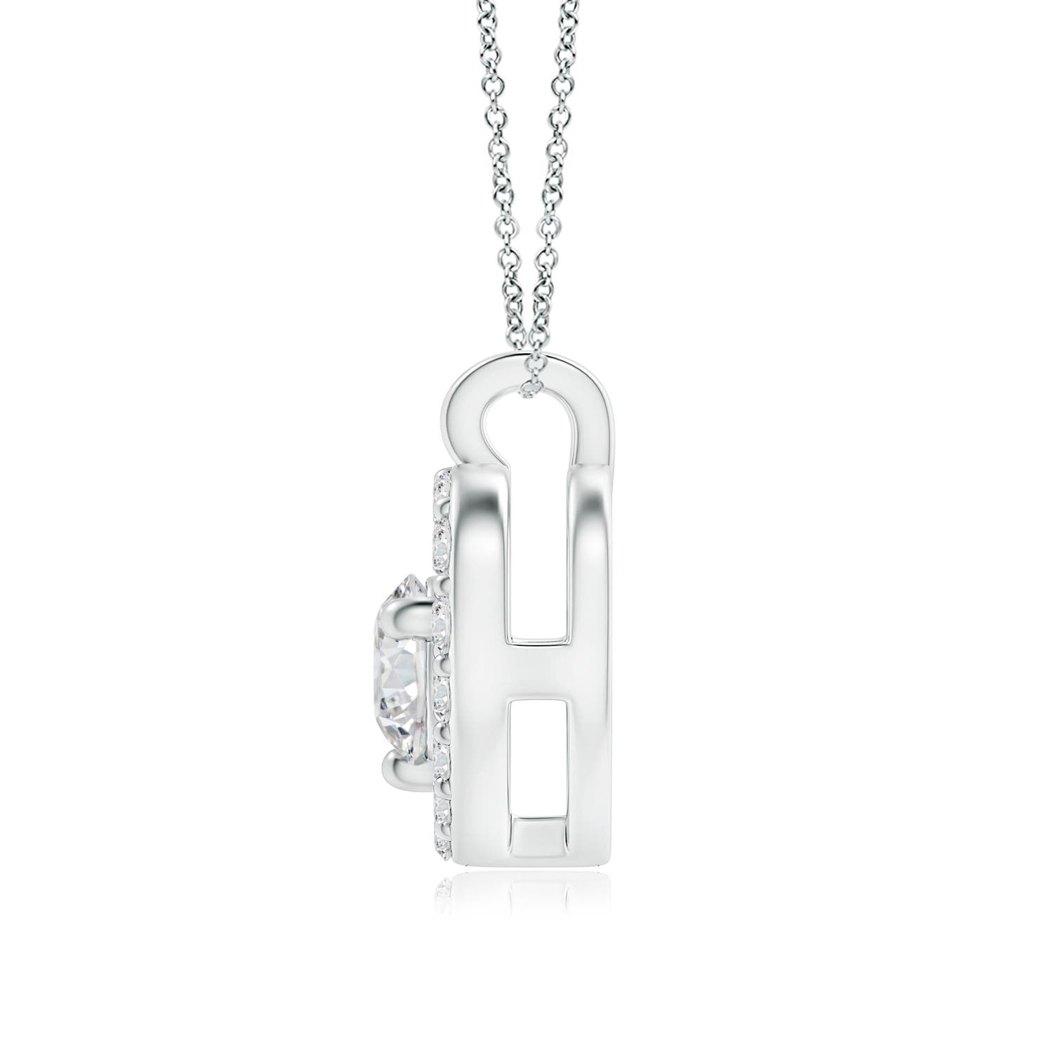 H, SI2 / 0.16 CT / 14 KT White Gold