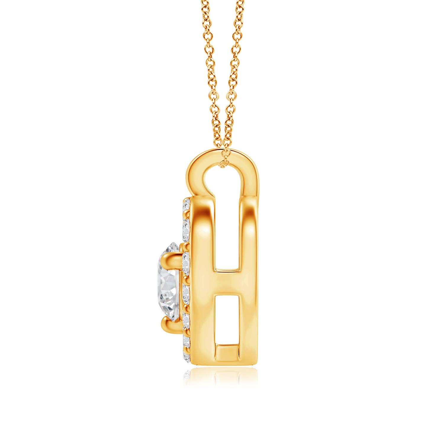 H, SI2 / 0.16 CT / 14 KT Yellow Gold