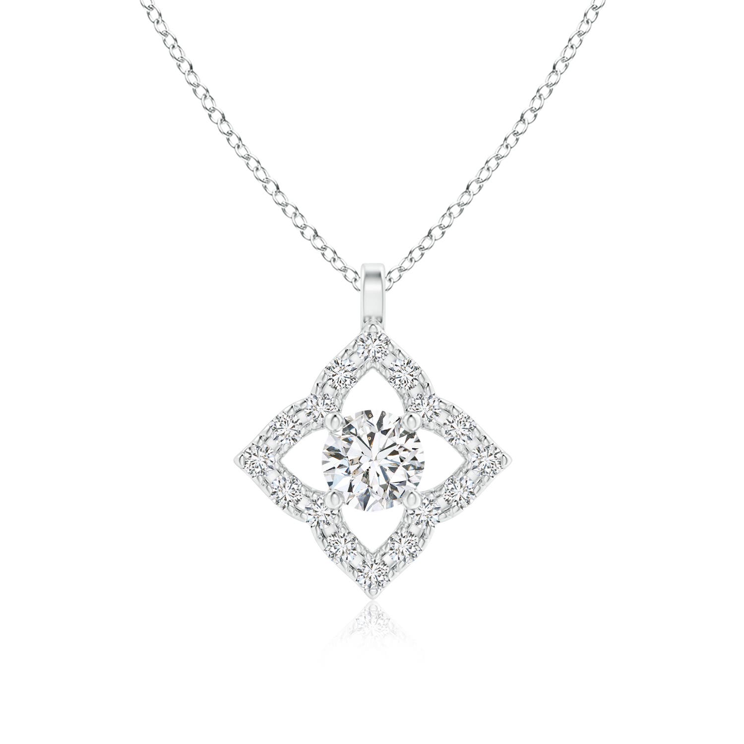 H, SI2 / 0.19 CT / 14 KT White Gold