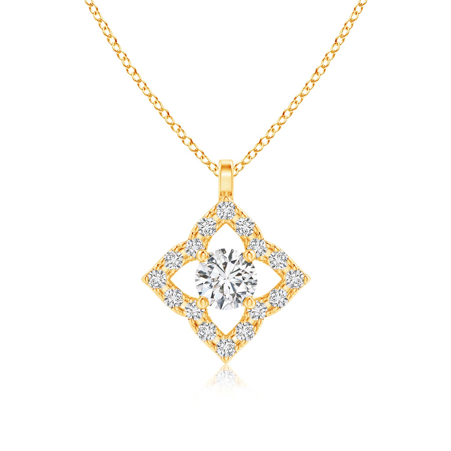 H, SI2 / 0.19 CT / 14 KT Yellow Gold