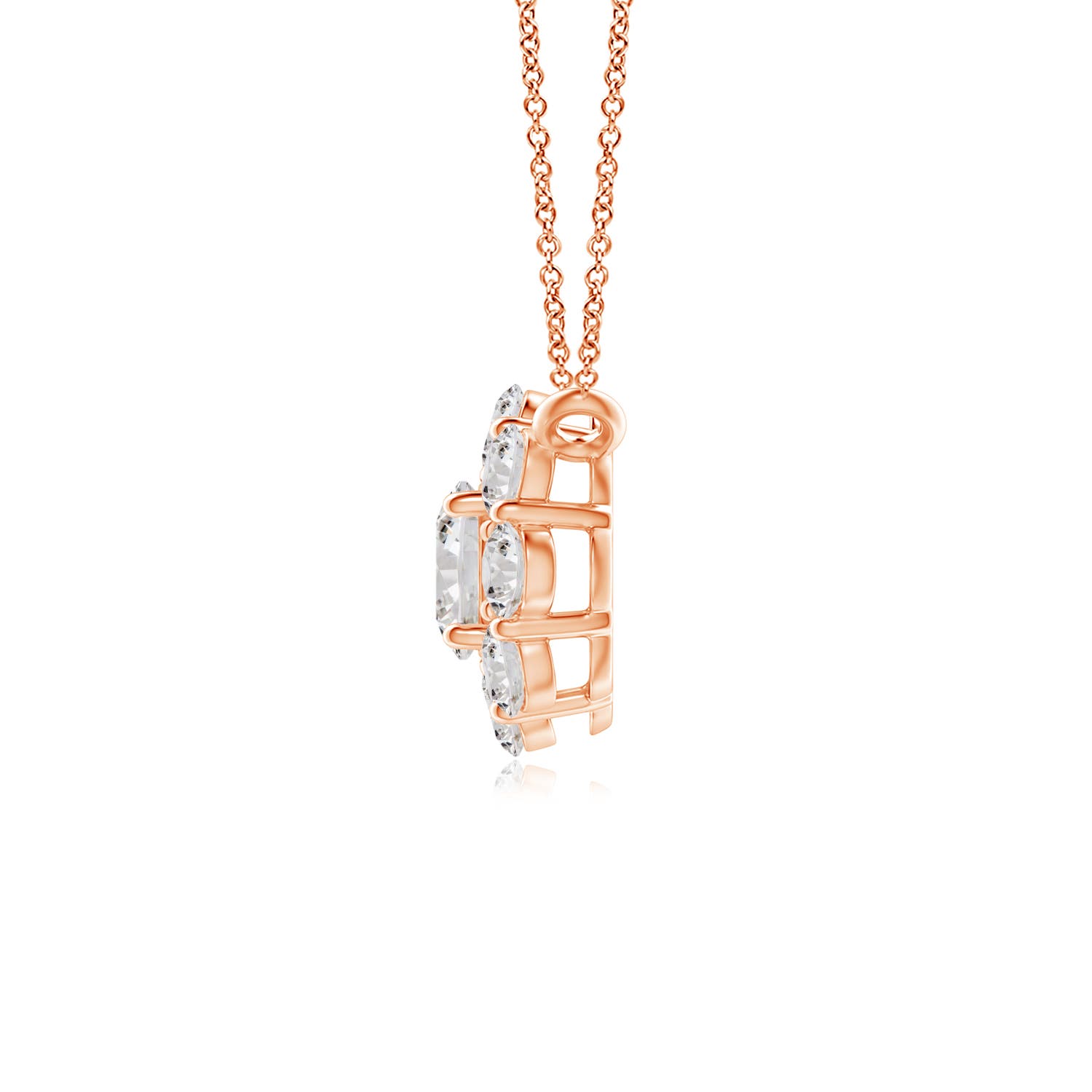 I-J, I1-I2 / 0.51 CT / 14 KT Rose Gold