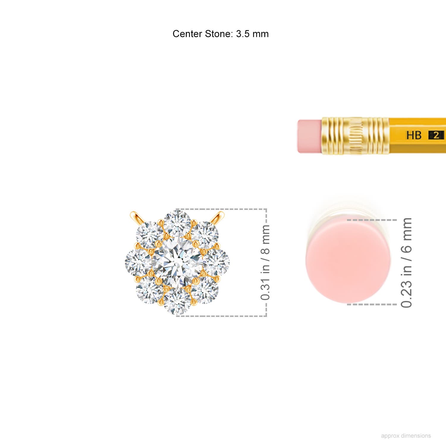 G, VS2 / 0.51 CT / 14 KT Yellow Gold