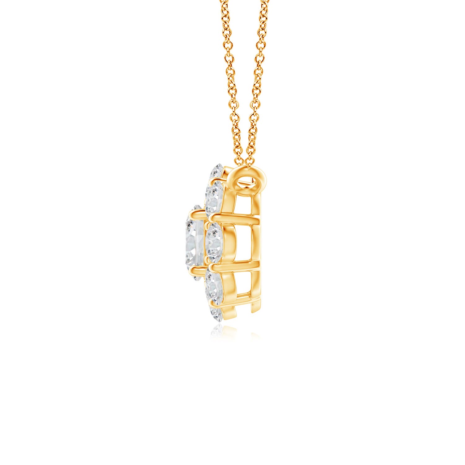 H, SI2 / 0.51 CT / 14 KT Yellow Gold