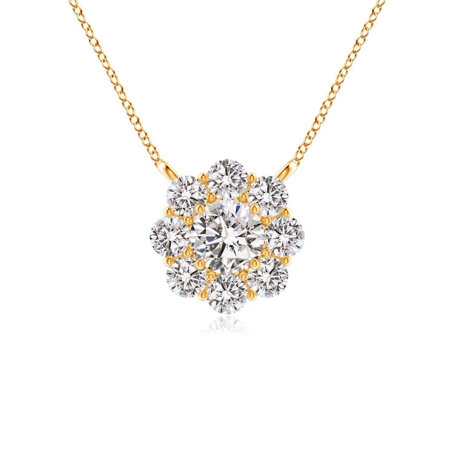 I-J, I1-I2 / 0.51 CT / 14 KT Yellow Gold