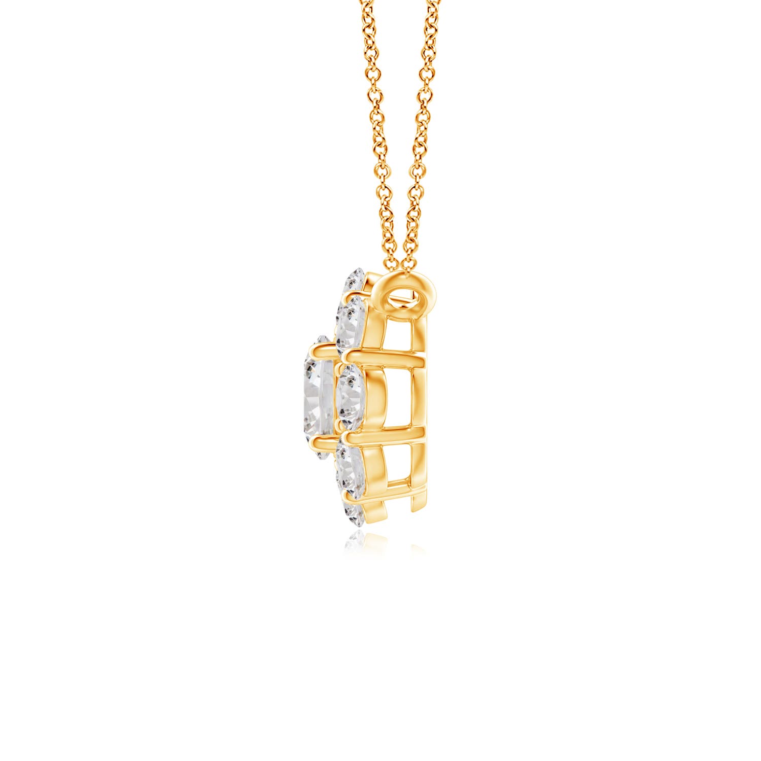 I-J, I1-I2 / 0.51 CT / 14 KT Yellow Gold