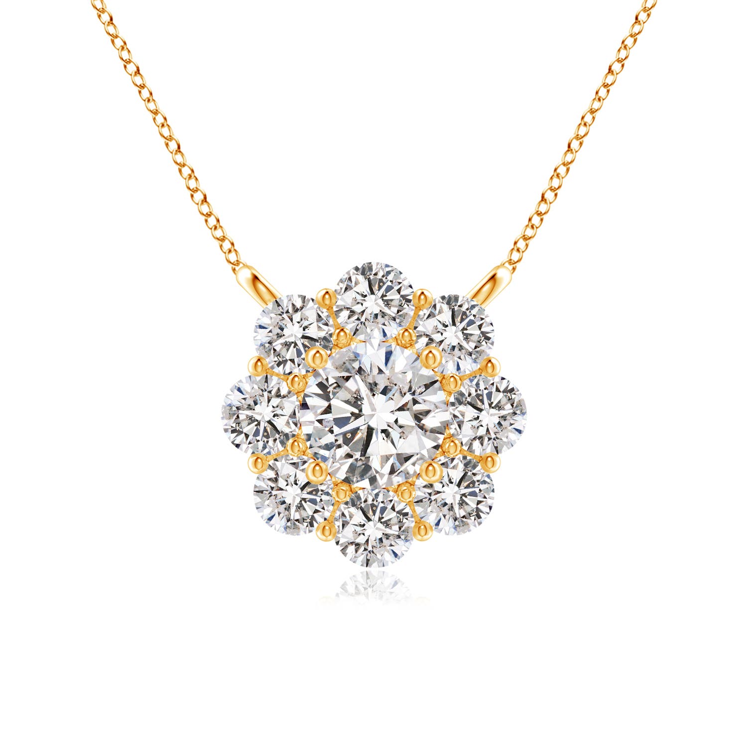 I-J, I1-I2 / 0.76 CT / 14 KT Yellow Gold