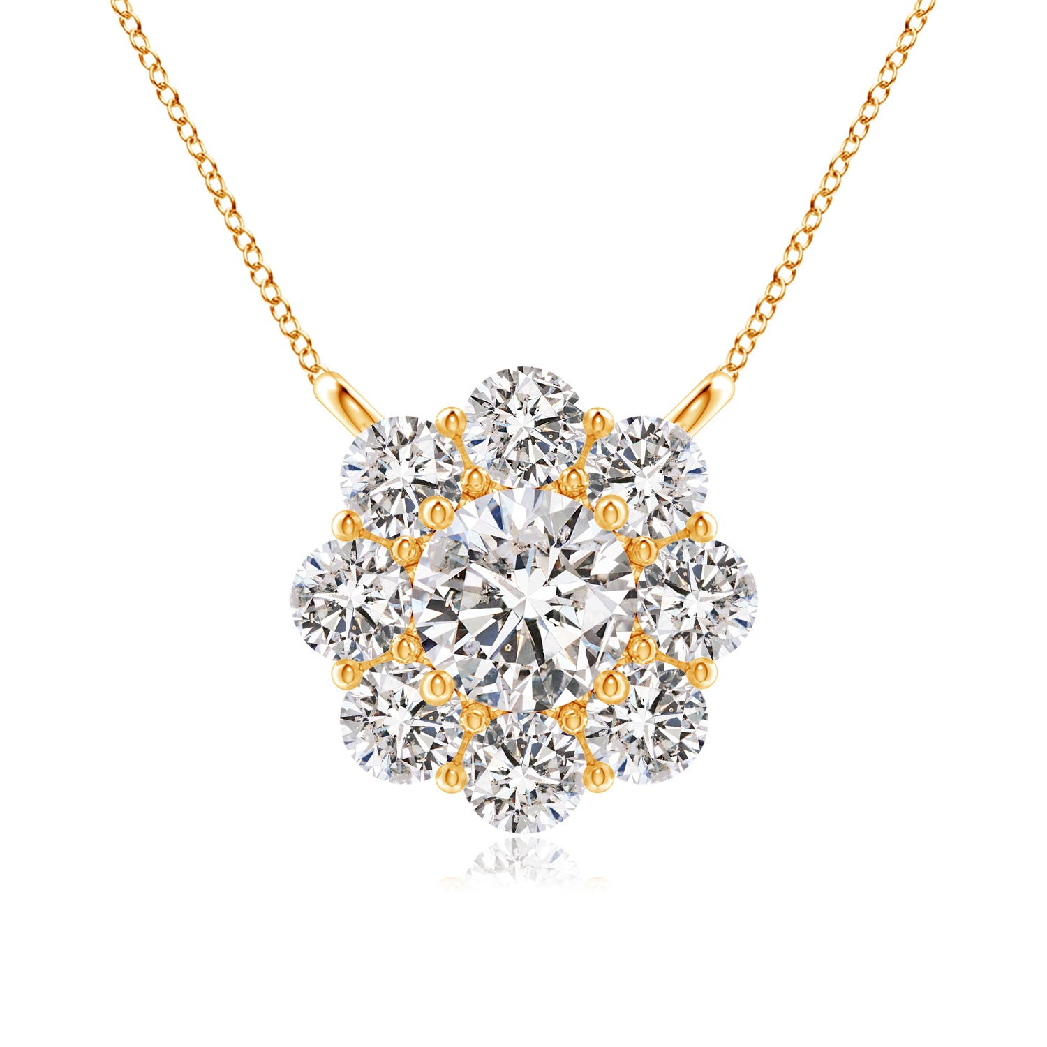 I-J, I1-I2 / 1 CT / 14 KT Yellow Gold