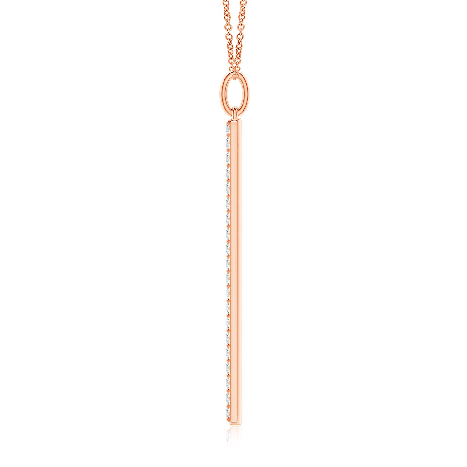 G, VS2 / 0.1 CT / 14 KT Rose Gold