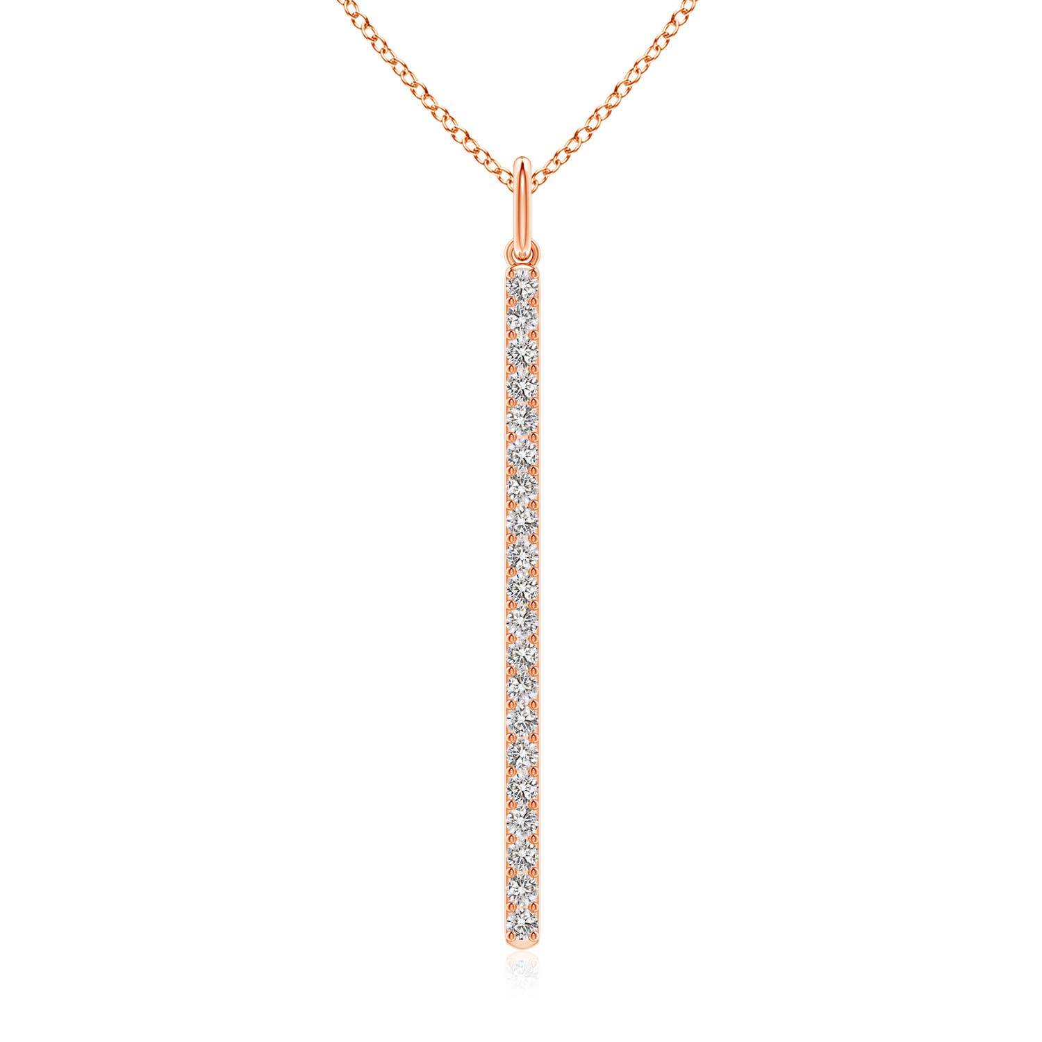 I-J, I1-I2 / 0.1 CT / 14 KT Rose Gold