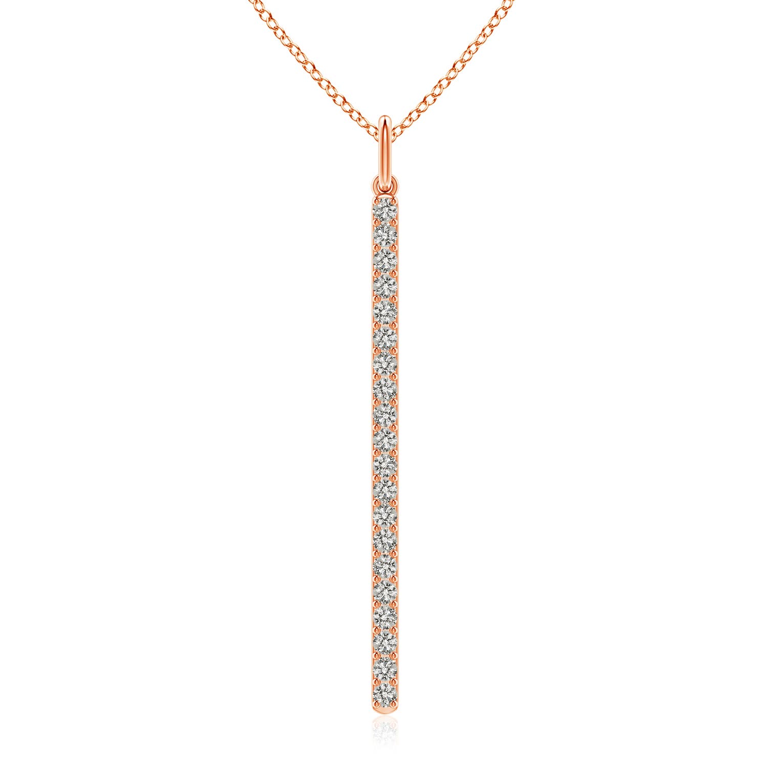 K, I3 / 0.16 CT / 14 KT Rose Gold