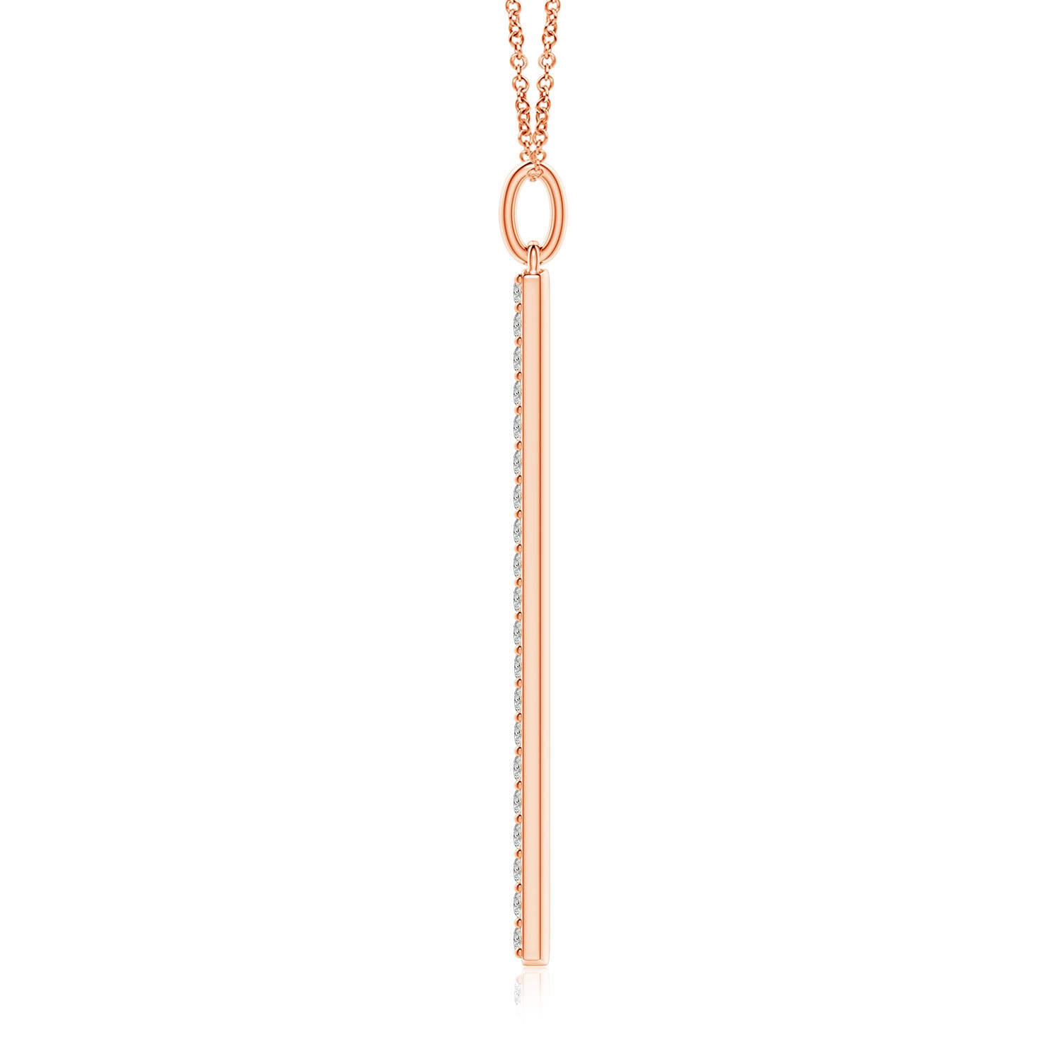 K, I3 / 0.1 CT / 14 KT Rose Gold