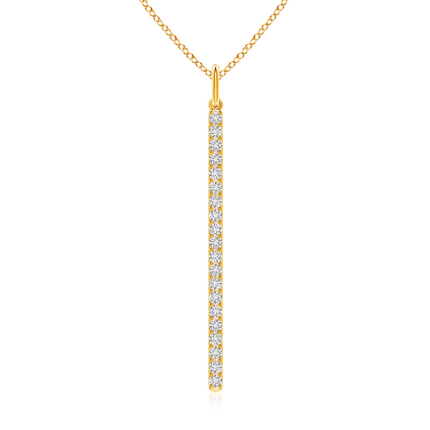 H, SI2 / 0.1 CT / 14 KT Yellow Gold