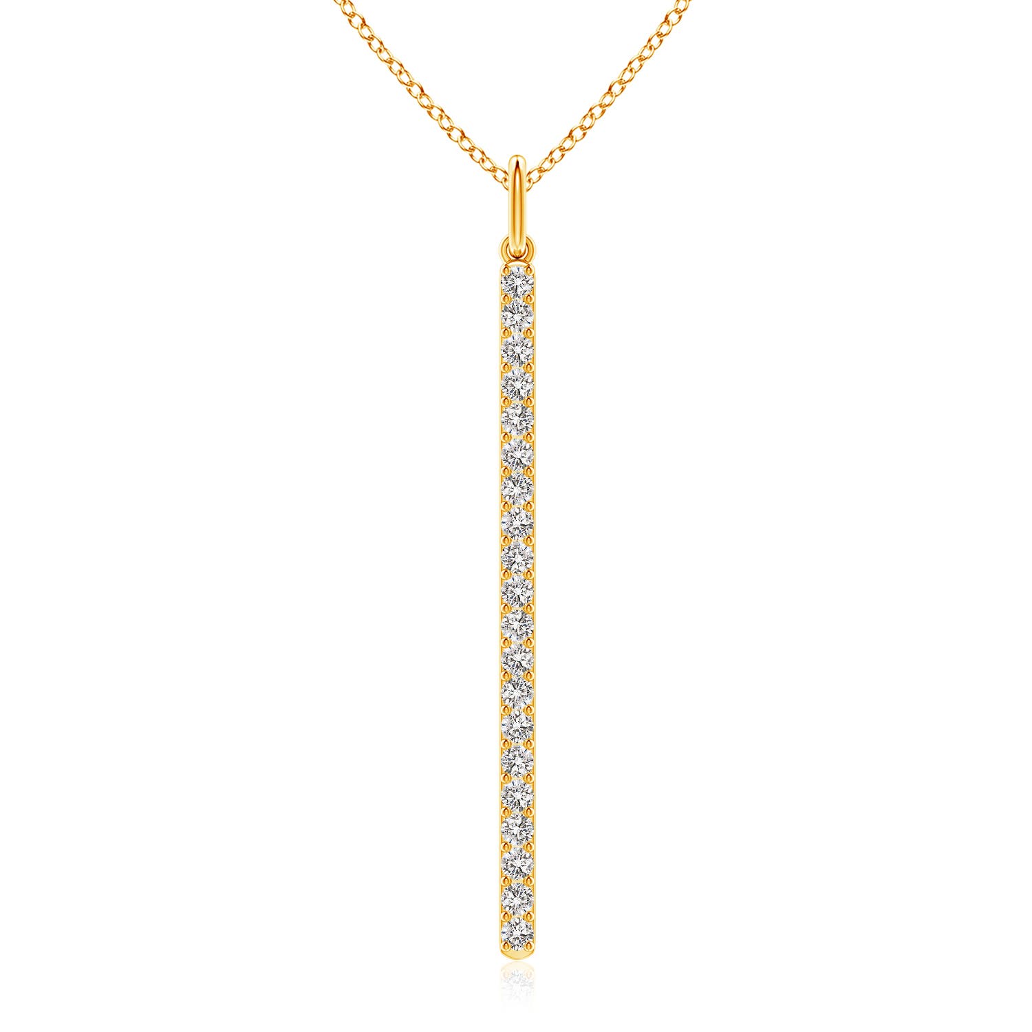 I-J, I1-I2 / 0.16 CT / 14 KT Yellow Gold