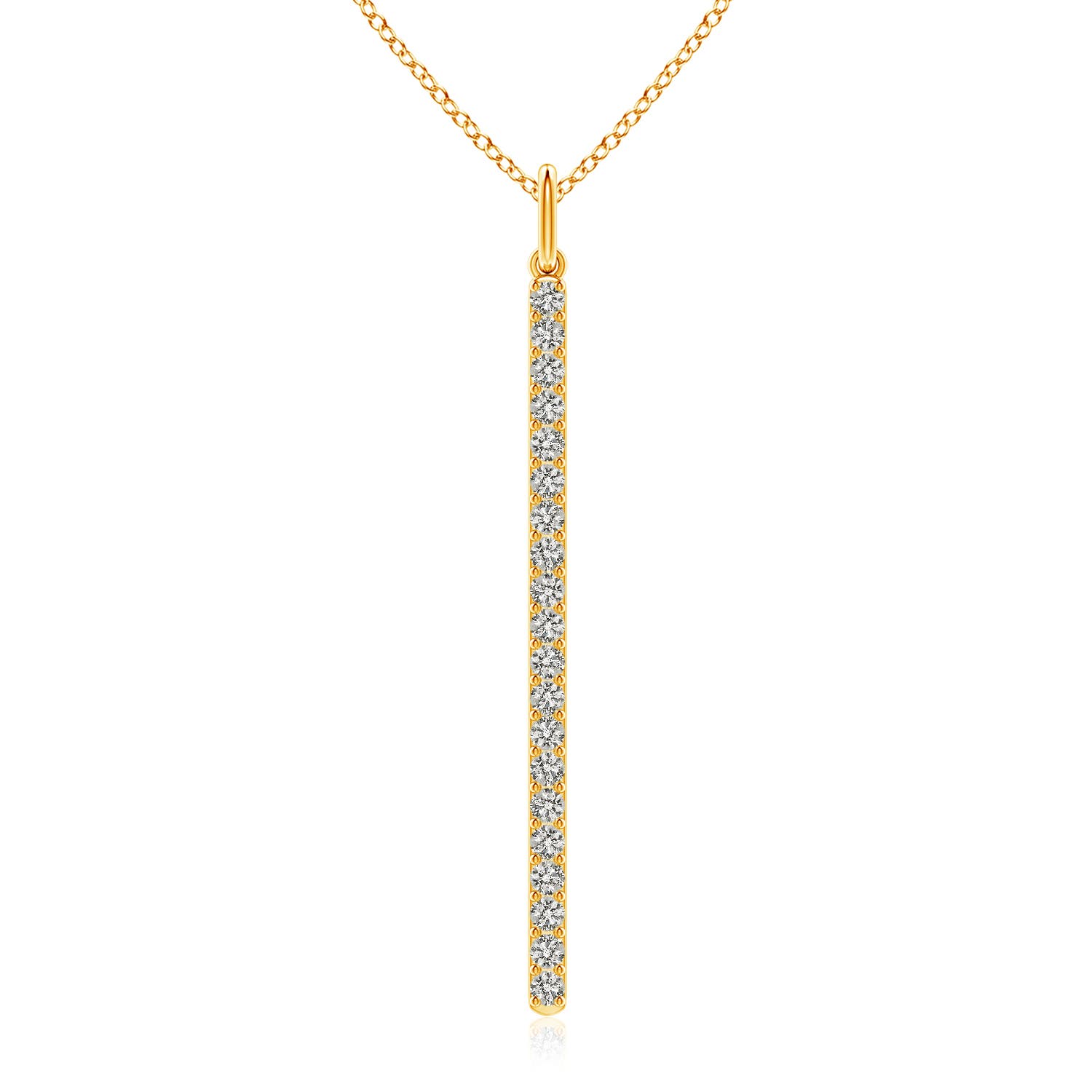 K, I3 / 0.16 CT / 14 KT Yellow Gold