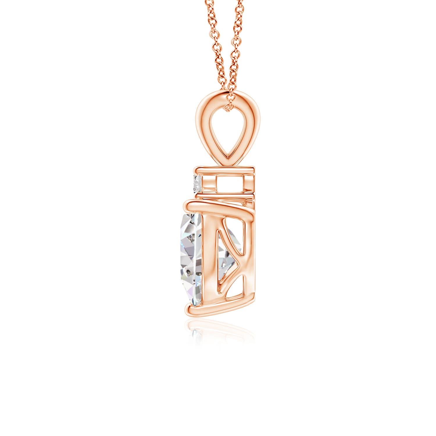 I-J, I1-I2 / 0.79 CT / 14 KT Rose Gold