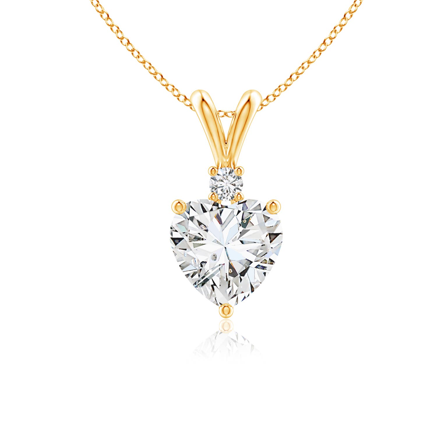 H, SI2 / 0.79 CT / 14 KT Yellow Gold