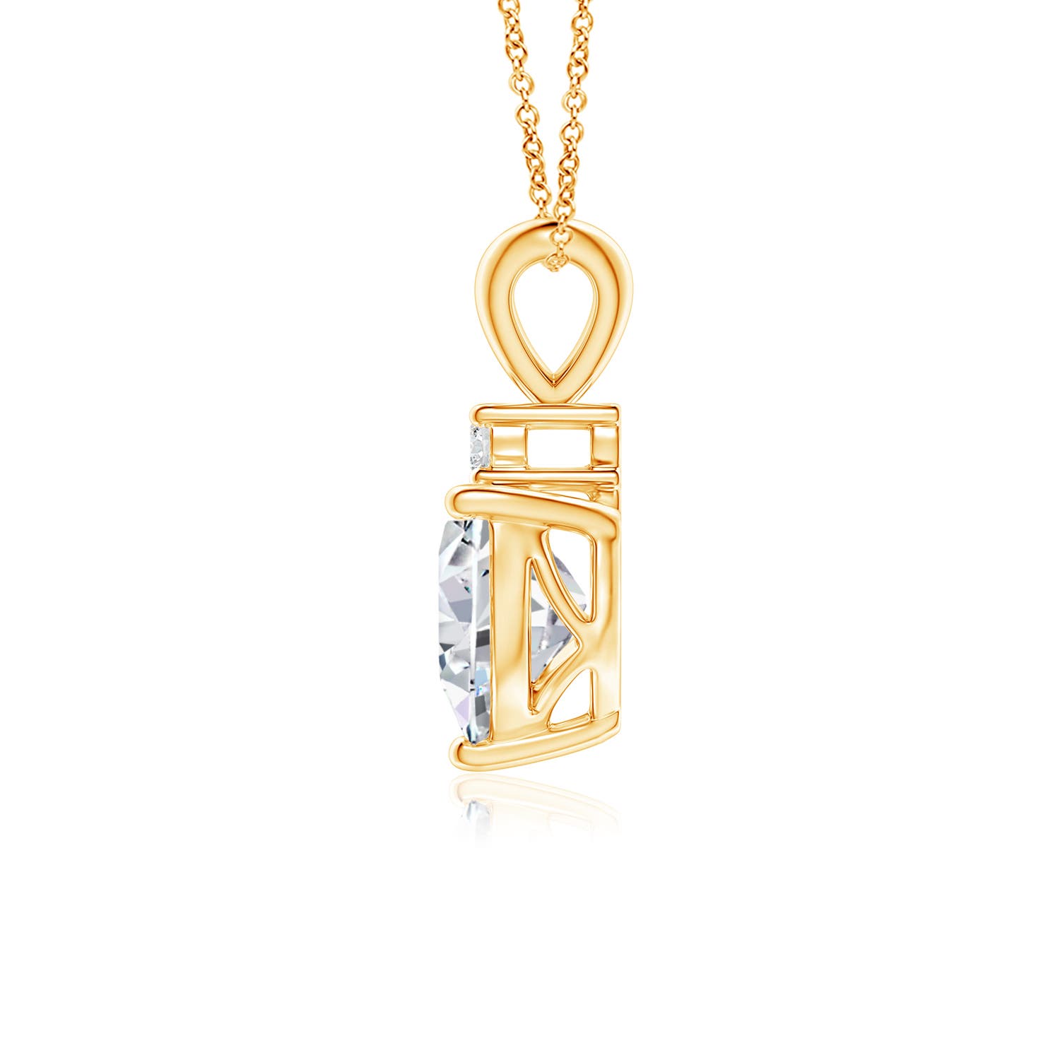 H, SI2 / 0.79 CT / 14 KT Yellow Gold