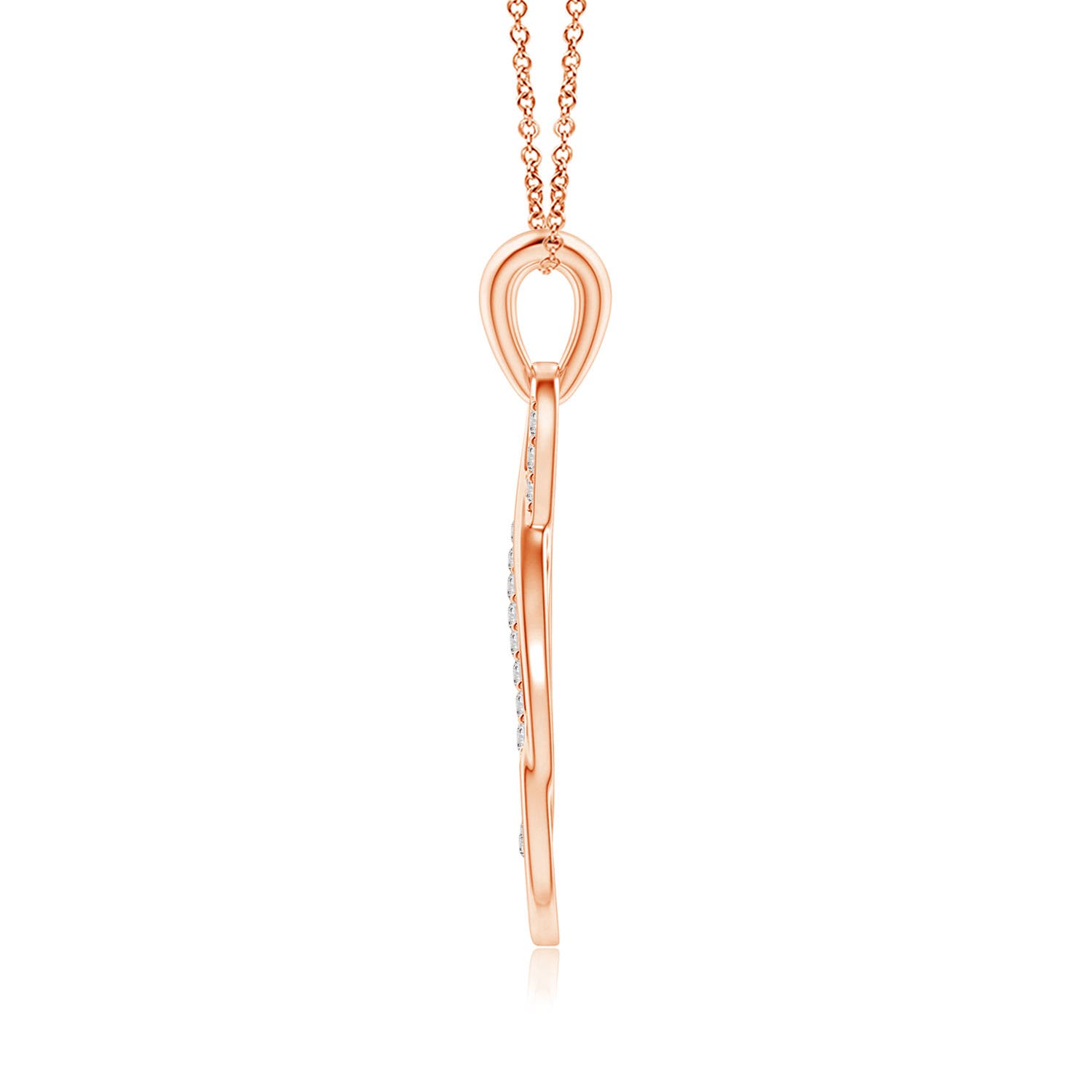 I-J, I1-I2 / 0.18 CT / 14 KT Rose Gold