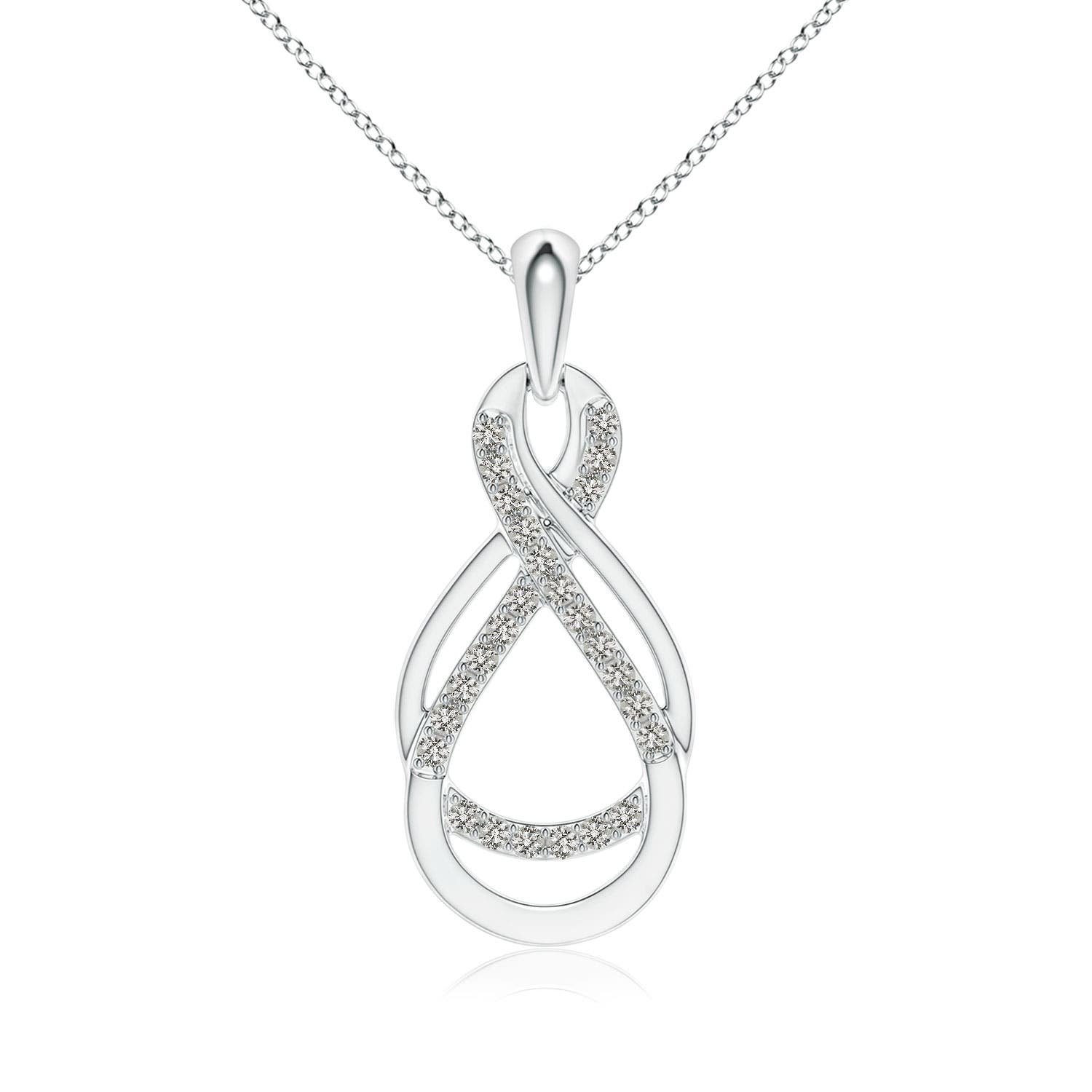 K, I3 / 0.18 CT / 14 KT White Gold