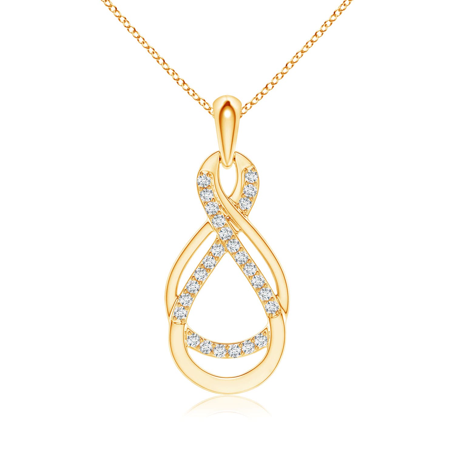 G, VS2 / 0.18 CT / 14 KT Yellow Gold