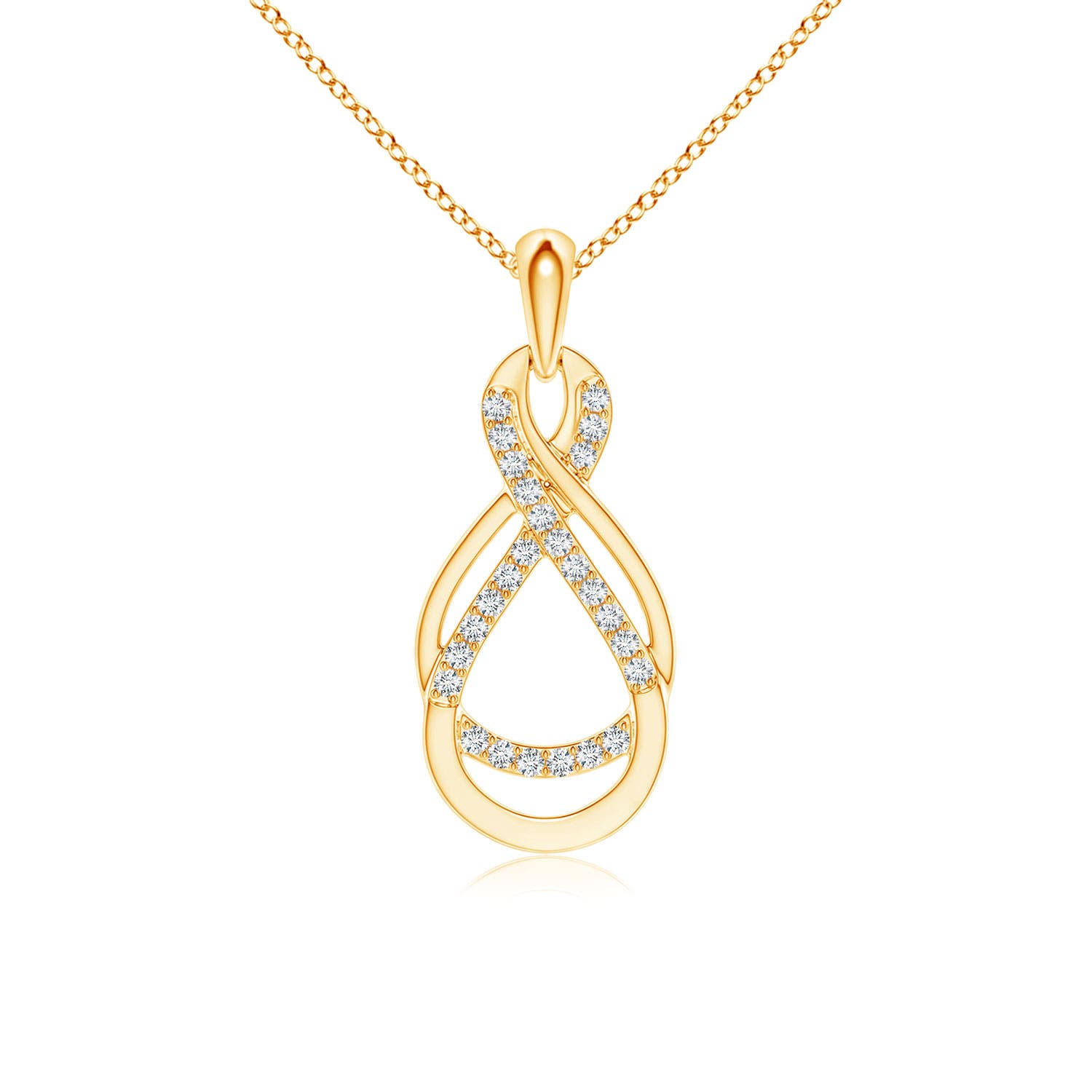 G, VS2 / 0.13 CT / 14 KT Yellow Gold