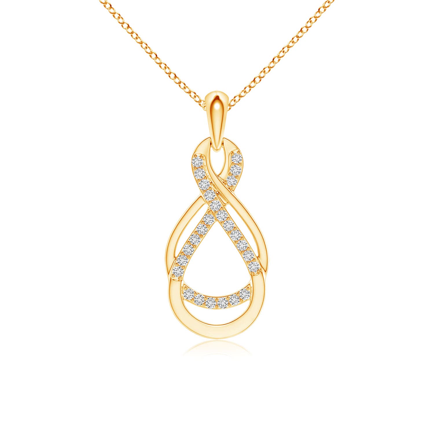 H, SI2 / 0.13 CT / 14 KT Yellow Gold