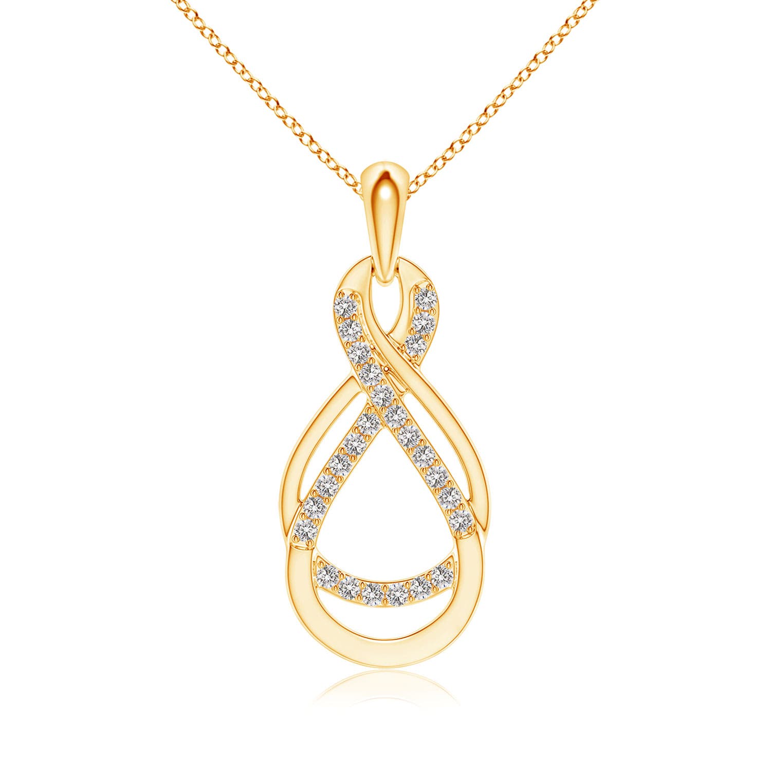 I-J, I1-I2 / 0.18 CT / 14 KT Yellow Gold