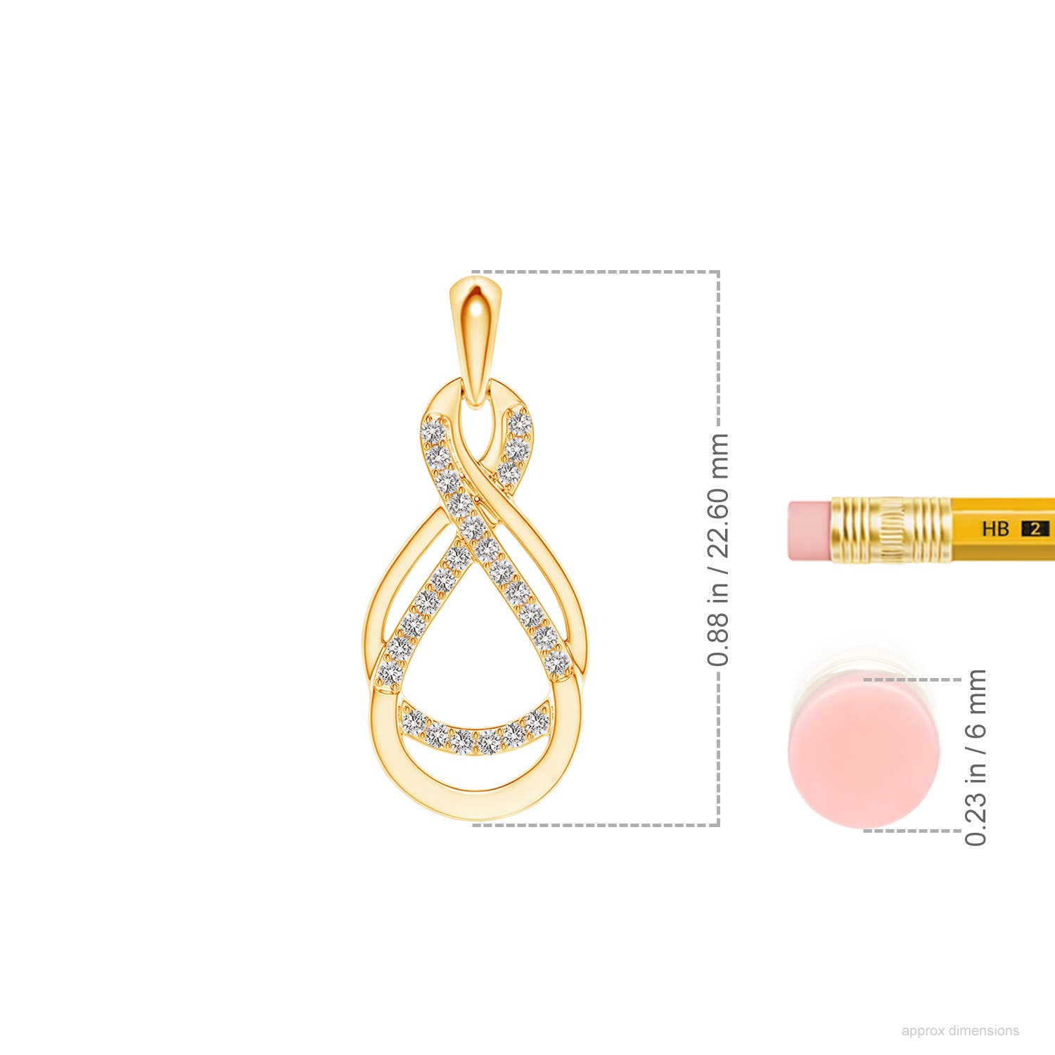 I-J, I1-I2 / 0.13 CT / 14 KT Yellow Gold