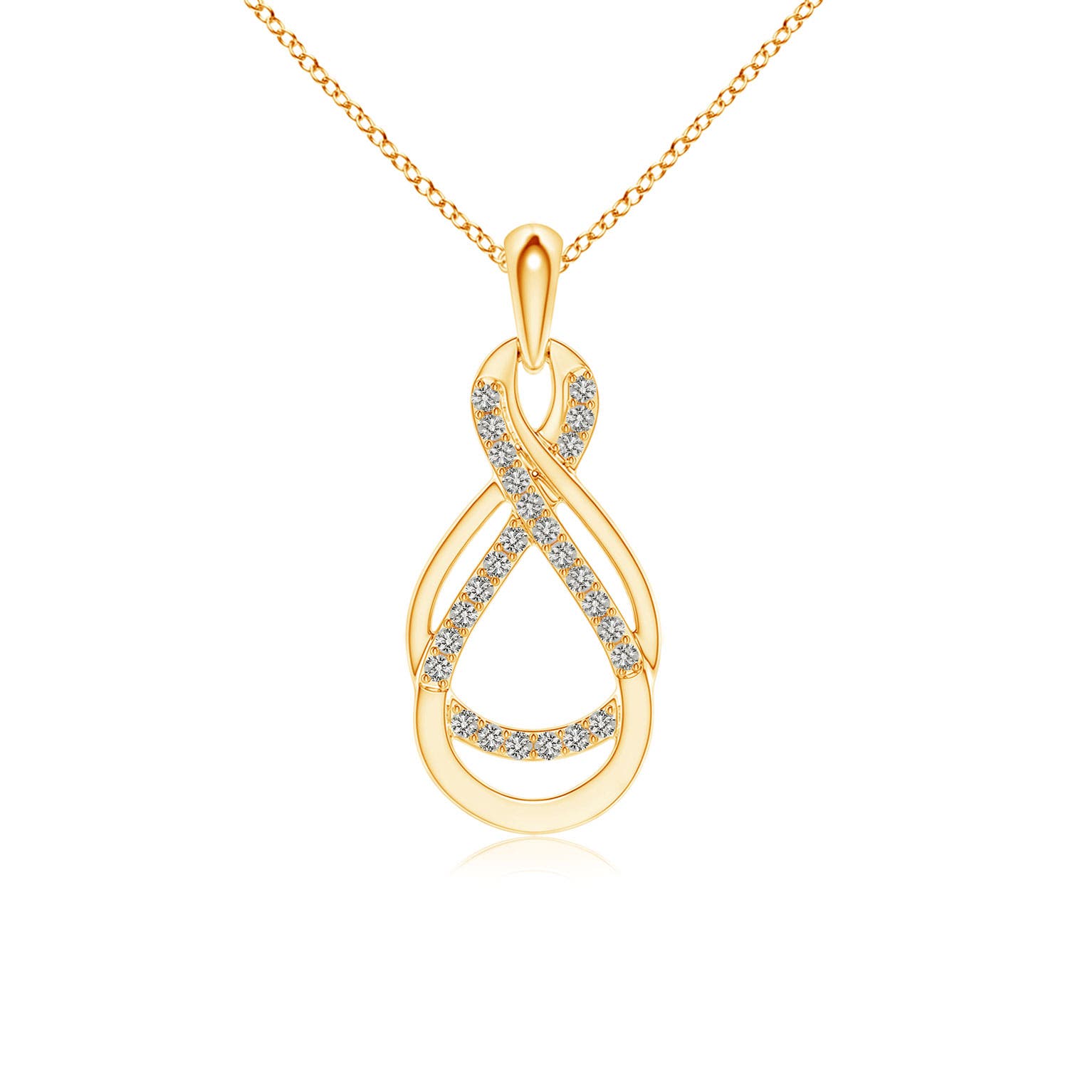 K, I3 / 0.13 CT / 14 KT Yellow Gold