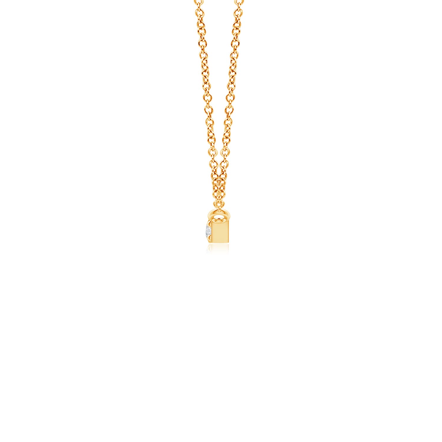 H, SI2 / 0.12 CT / 14 KT Yellow Gold