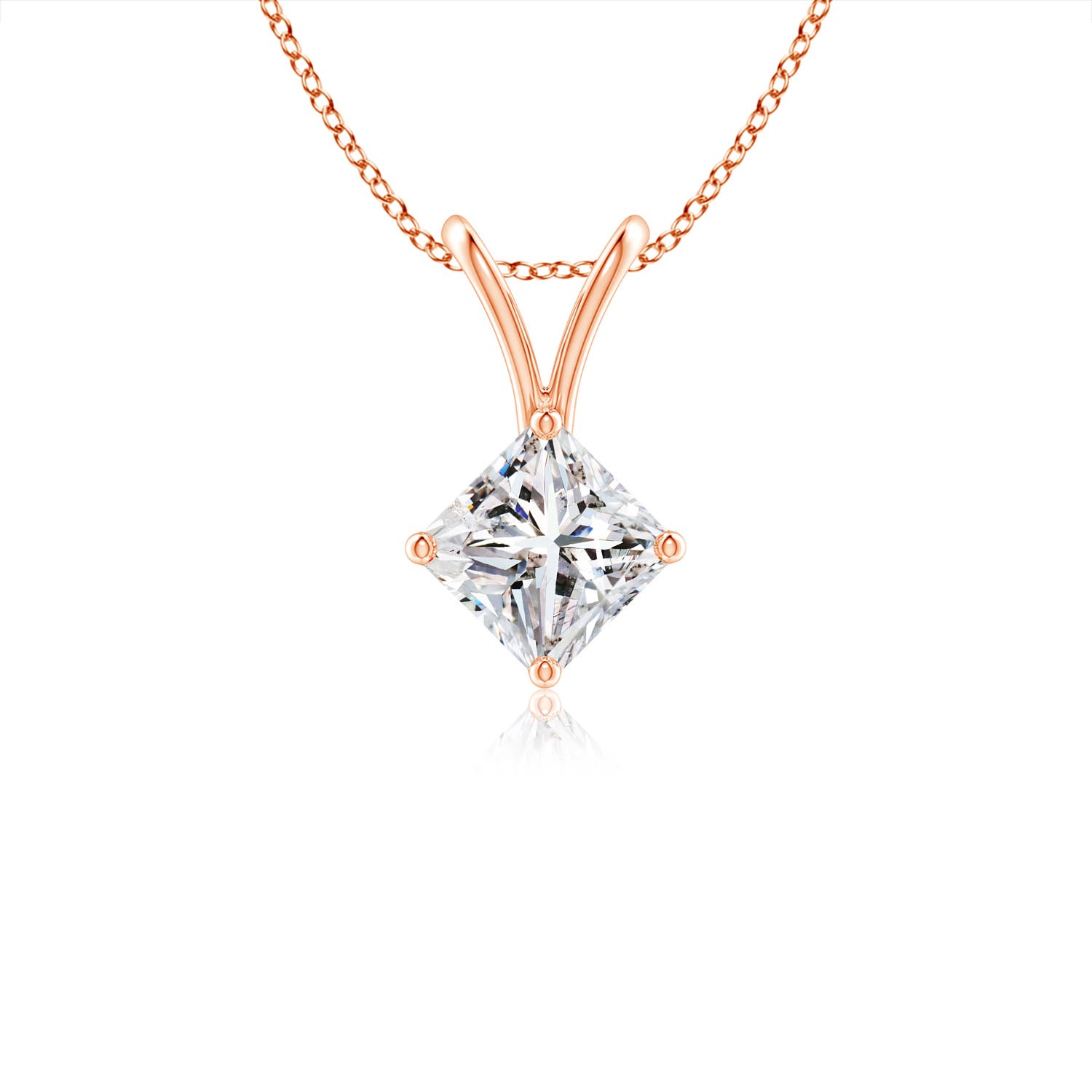 I-J, I1-I2 / 0.25 CT / 14 KT Rose Gold