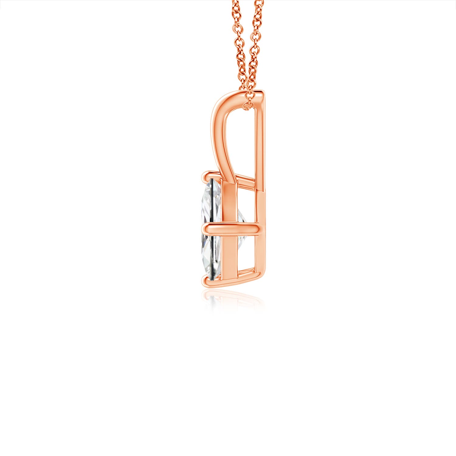 I-J, I1-I2 / 0.25 CT / 14 KT Rose Gold