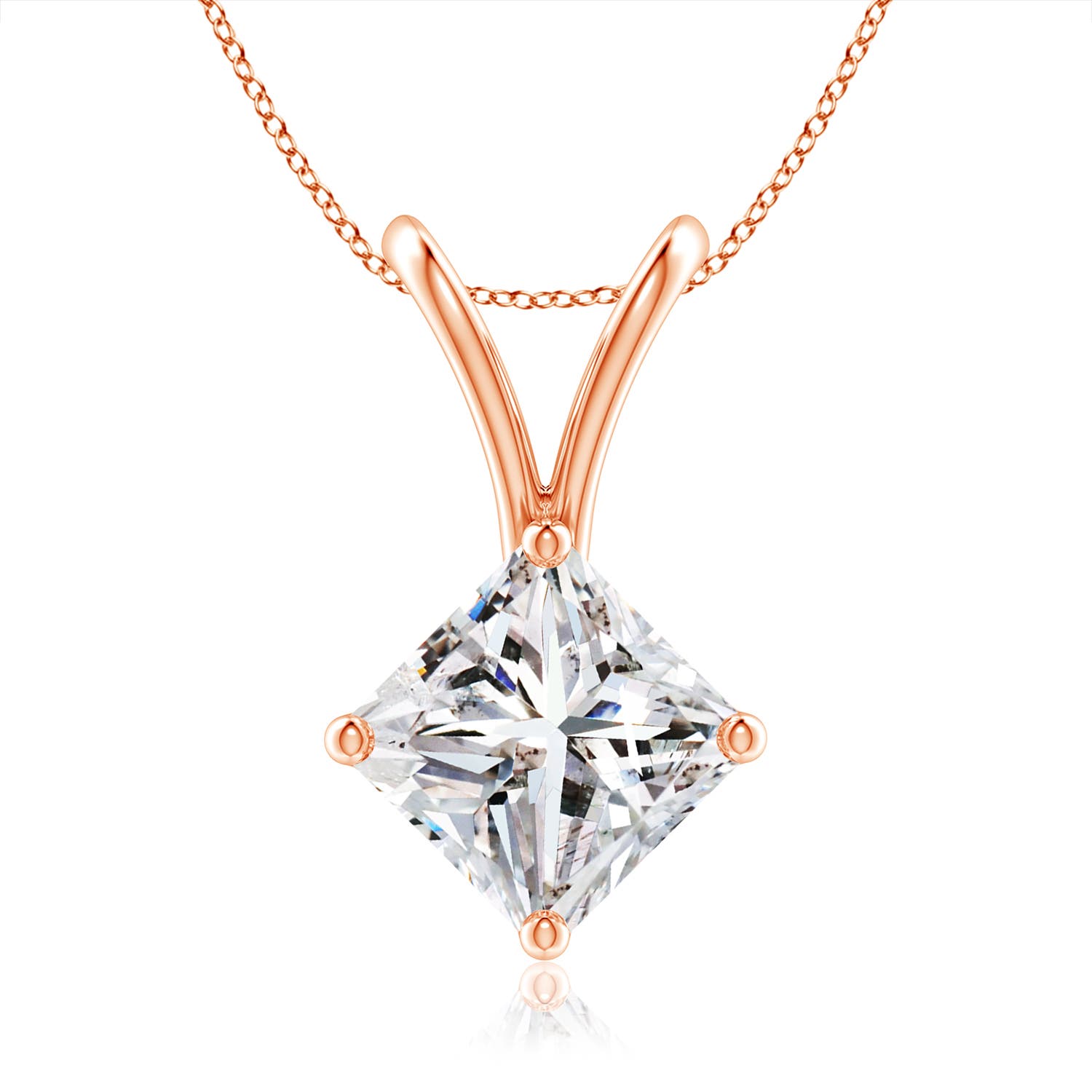 I-J, I1-I2 / 1.05 CT / 14 KT Rose Gold